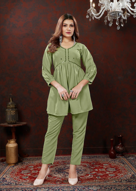 Mint Green Co-ord Set