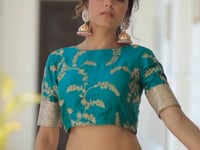 Pink Yellow Art Silk Lehenga With Thread Zari Dori And Sequins Embroidery Work