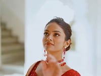 Mustard Tussar Silk Lehenga Choli With Patola Print And Foil Work