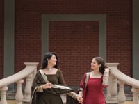 Mehndi Green Georgette Thread Sequins Embroidery Work Sharara Suit With Dupatta