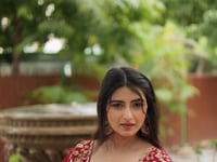 Pink Rich Sequins Embroidery Work Gown With Dupatta