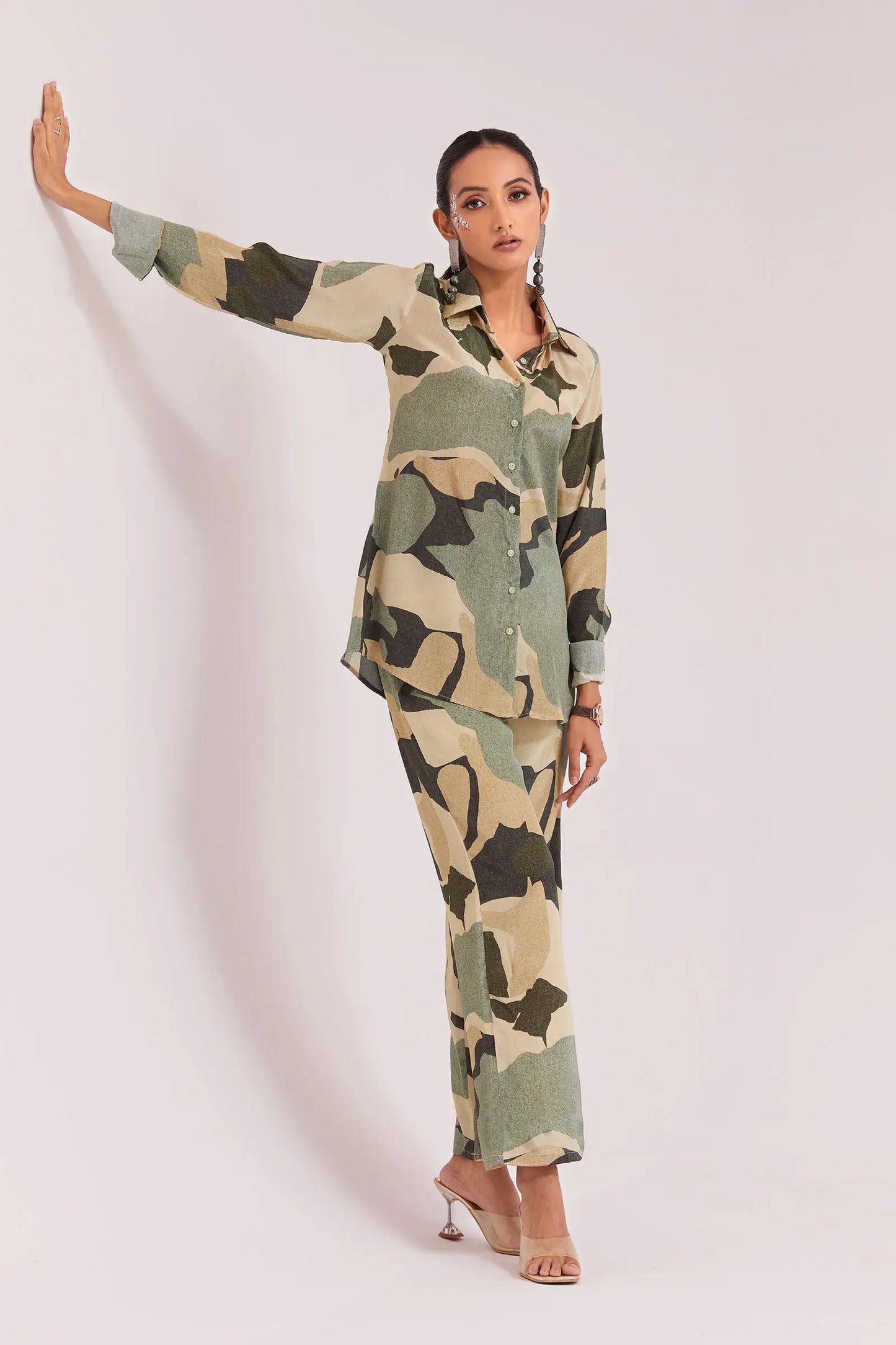 MultiColor Printed Co-ord Set